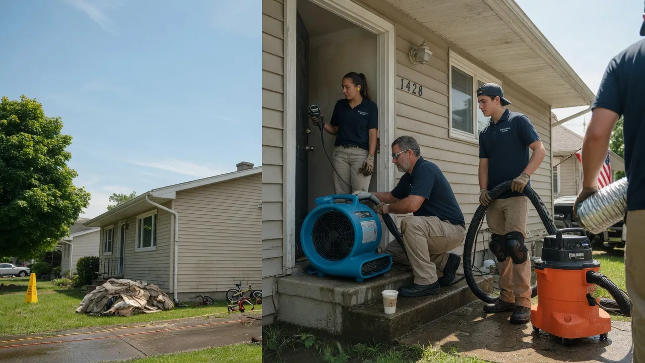 Water Damage Restoration in Greentown, IN near me